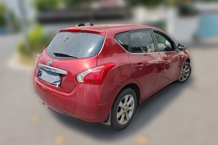Used Nissan Tiida 2011 1.6L CVT Smart Version Rear Right 45 Deg
