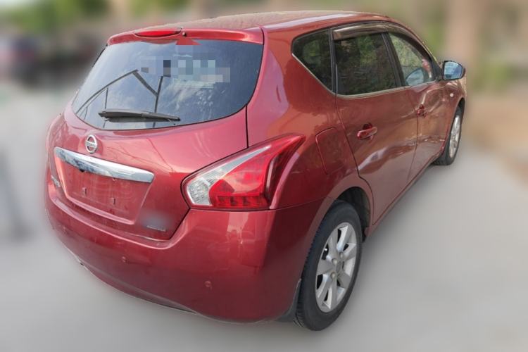 Used Nissan Tiida 2011 1.6L CVT Smart Version Rear Right 45 Deg
