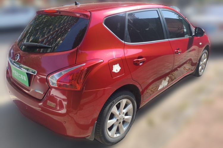 Used Nissan Tiida 2011 1.6L CVT Smart Version Rear Right 45 Deg