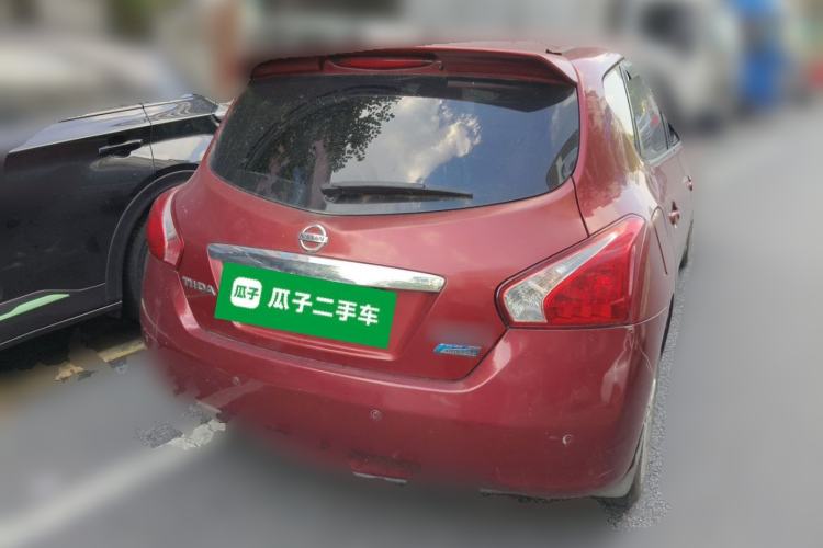 Used Nissan Tiida 2011 1.6L CVT Smart Version Rear Right 45 Deg