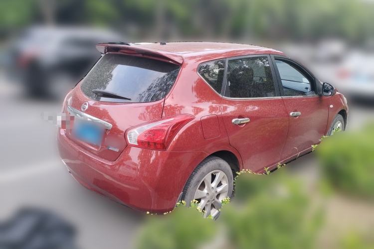 Used Nissan Tiida 2011 1.6L CVT Smart Version Rear Right 45 Deg