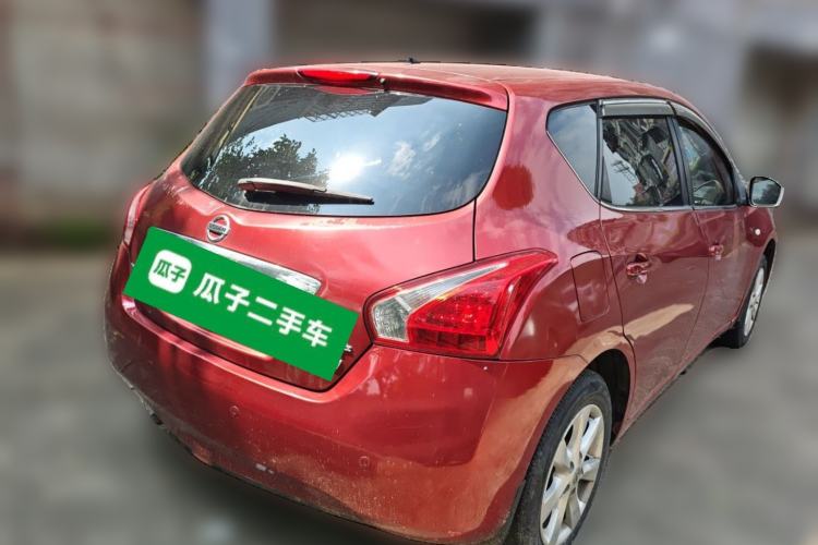 Used Nissan Tiida 2011 1.6L CVT Comfort Model Rear Right 45 Deg