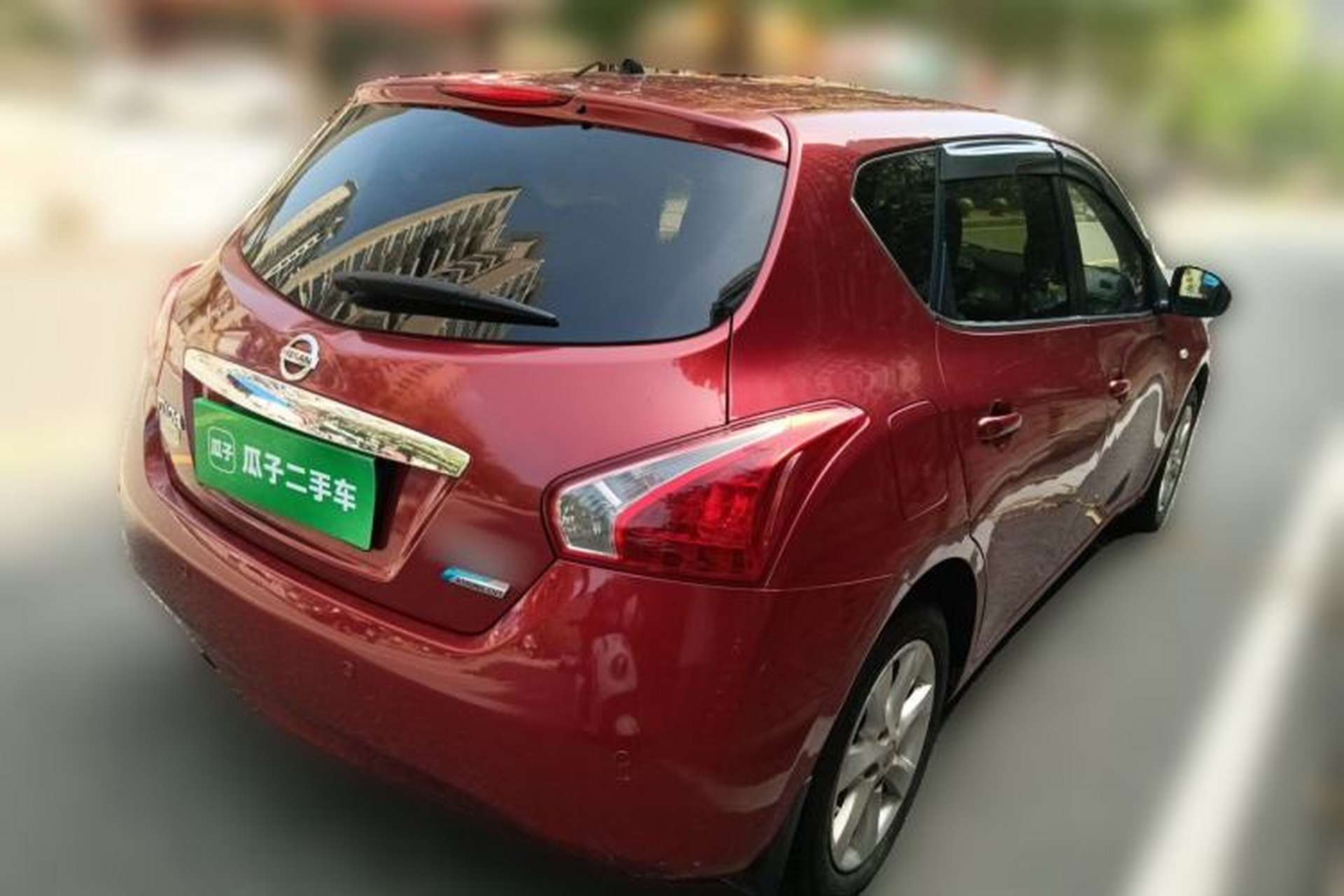 Used Nissan Tiida 2011 1.6L CVT Smart Version Rear Right 45 Deg