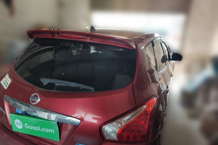 Used Nissan Tiida 2011 1.6L CVT Smart Version Rear Right 45 Deg