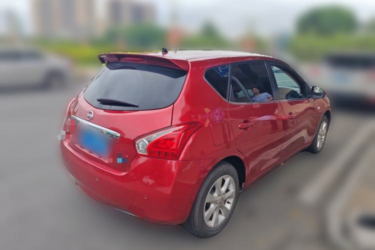 Used Nissan Tiida 2011 1.6L CVT Smart Version Rear Right 45 Deg