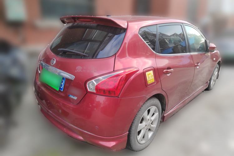 Used Nissan Tiida 2011 1.6L CVT Smart Version Rear Right 45 Deg