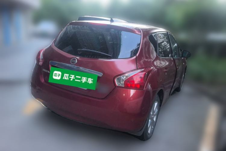 Used Nissan Tiida 2011 1.6L CVT Smart Version Rear Right 45 Deg