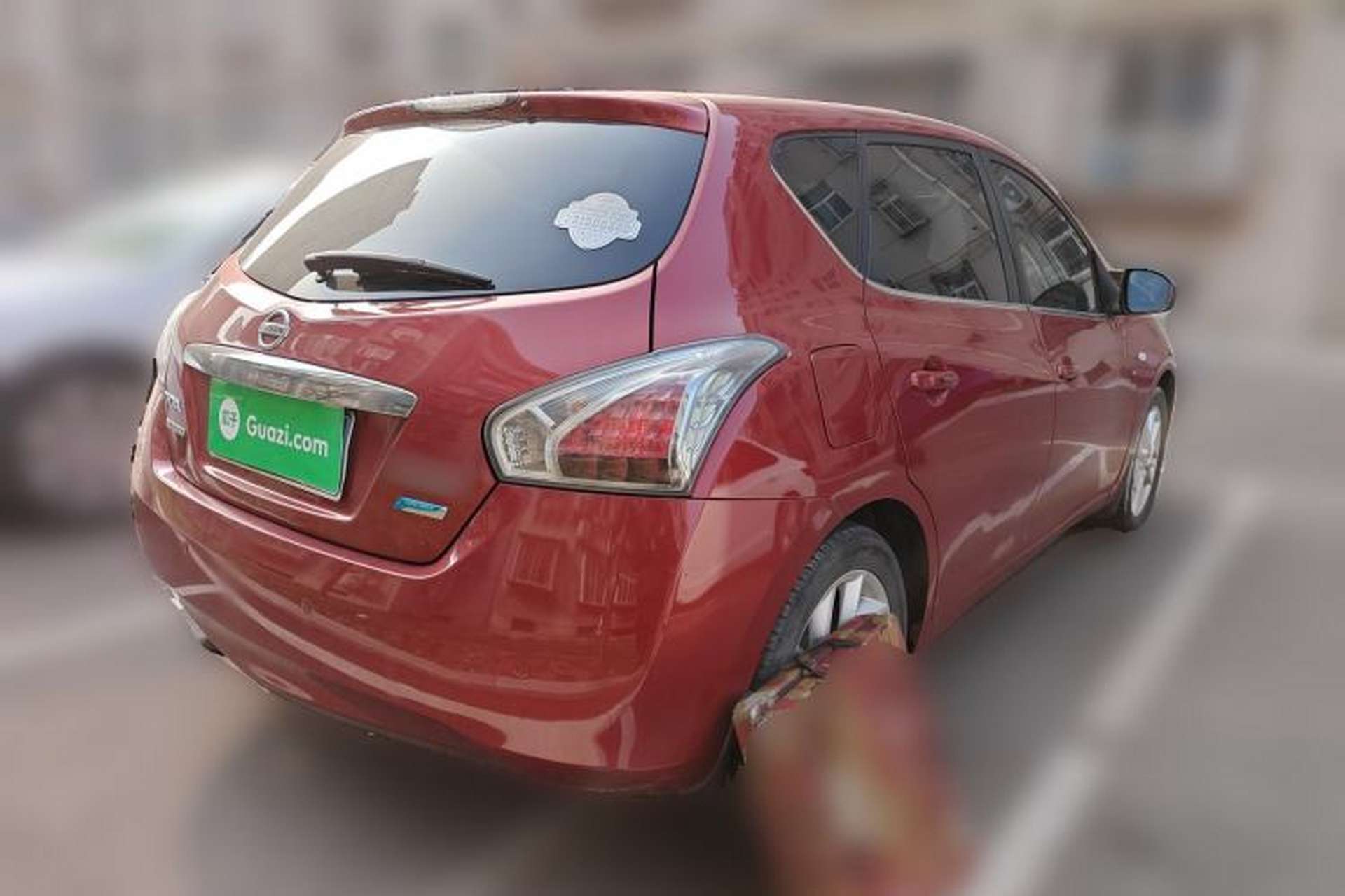 Used Nissan Tiida 2011 1.6T Manual Xuan Dong Edition Rear Right 45 Deg