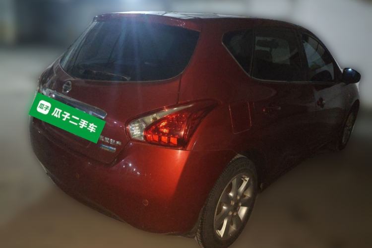 Used Nissan Tiida 2011 1.6L CVT Smart Version Rear Right 45 Deg