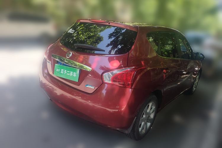 Used Nissan Tiida 2011 1.6L CVT Smart Version Rear Right 45 Deg