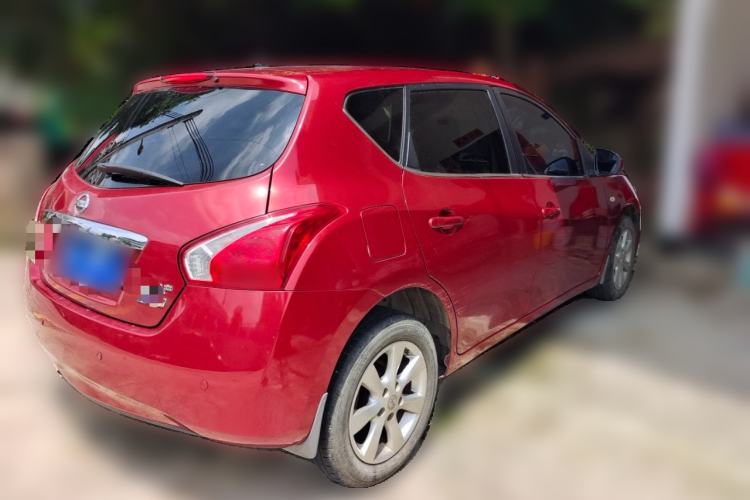 Used Nissan Tiida 2011 1.6L CVT Smart Version Rear Right 45 Deg