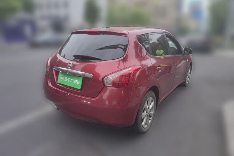 Used Nissan Tiida 2011 1.6L CVT Smart Version Rear Right 45 Deg
