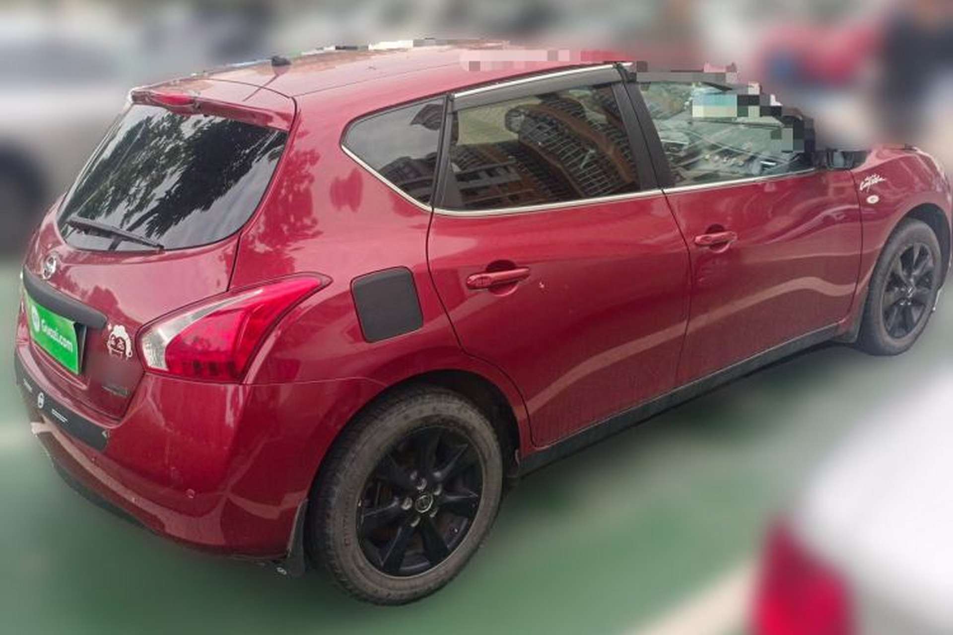 Used Nissan Tiida 2011 1.6L CVT Smart Version Rear Right 45 Deg