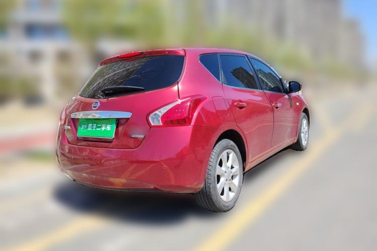 Used Nissan Tiida 2011 1.6L CVT Smart Version Rear Right 45 Deg