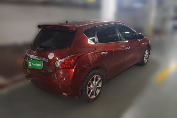 Used Nissan Tiida 2011 1.6L CVT Comfort Model Rear Right 45 Deg