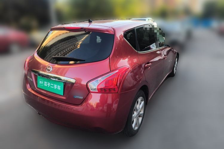 Used Nissan Tiida 2011 1.6L CVT Smart Version Rear Right 45 Deg