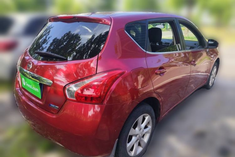 Used Nissan Tiida 2011 1.6L CVT Comfort Model Rear Right 45 Deg