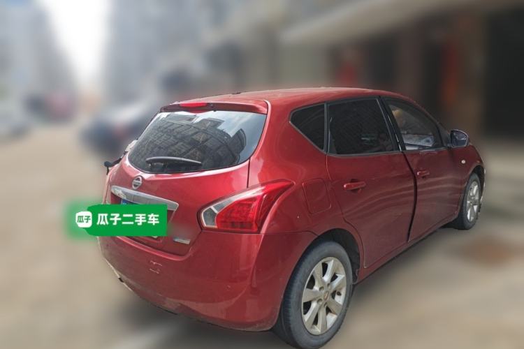 Used Nissan Tiida 2011 1.6L CVT Comfort Model Rear Right 45 Deg