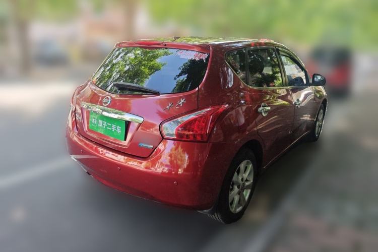 Used Nissan Tiida 2011 1.6L CVT Comfort Model Rear Right 45 Deg
