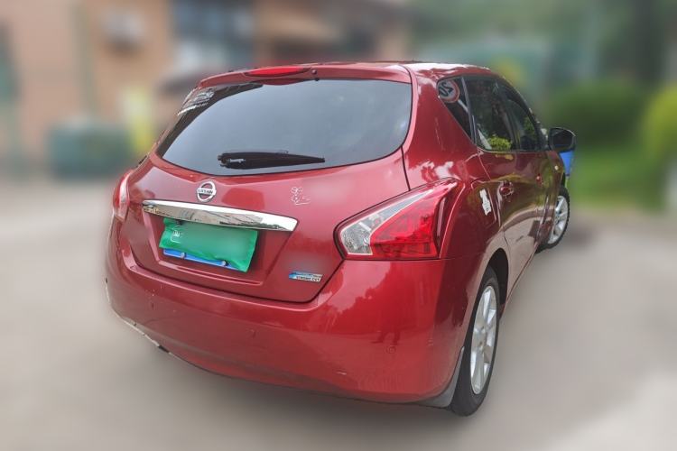 Used Nissan Tiida 2011 1.6L CVT Smart Version Rear Right 45 Deg