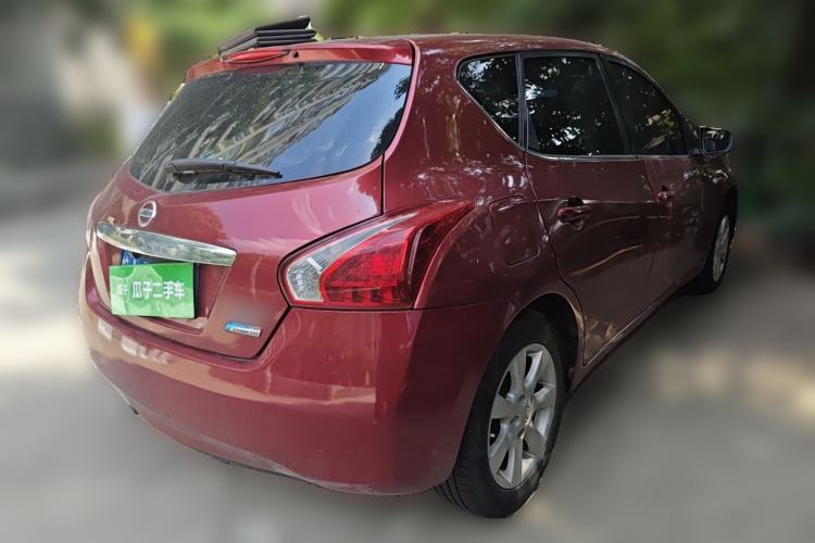 Used Nissan Tiida 2011 1.6L CVT Comfort Model Rear Right 45 Deg