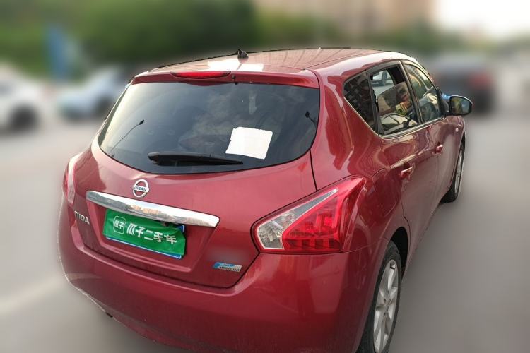 Used Nissan Tiida 2011 1.6L CVT Comfort Model Rear Right 45 Deg