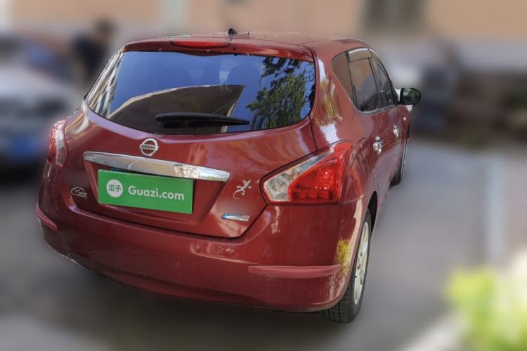 Used Nissan Tiida 2011 1.6L CVT Comfort Model Rear Right 45 Deg