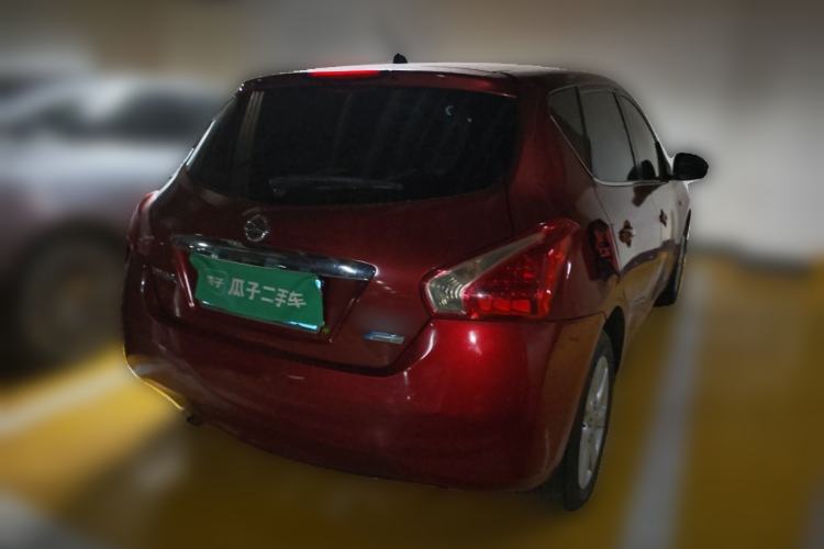 Used Nissan Tiida 2011 1.6L CVT Comfort Model Rear Right 45 Deg