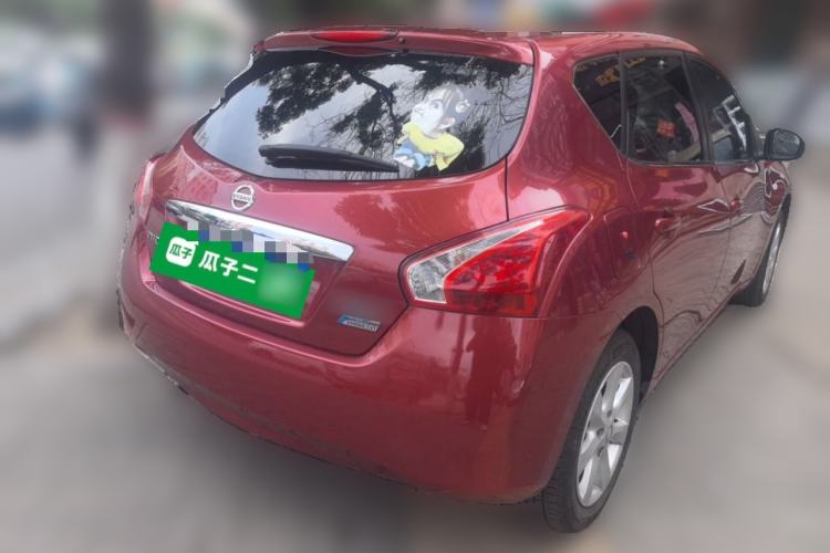 Used Nissan Tiida 2011 1.6L CVT Smart Version Rear Right 45 Deg