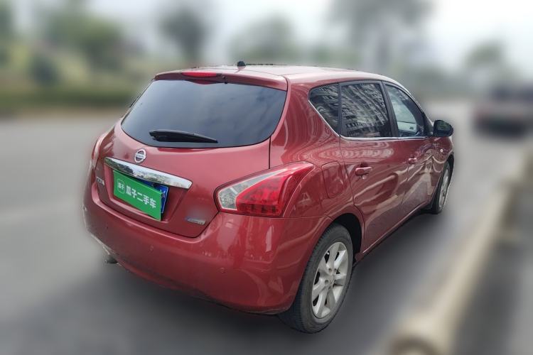 Used Nissan Tiida 2011 1.6L CVT Smart Version Rear Right 45 Deg