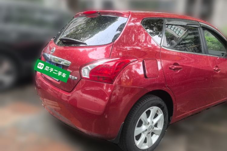 Used Nissan Tiida 2011 1.6L CVT Smart Version Rear Right 45 Deg