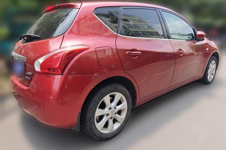 Used Nissan Tiida 2011 1.6L Manual Smart Version Rear Right 45 Deg