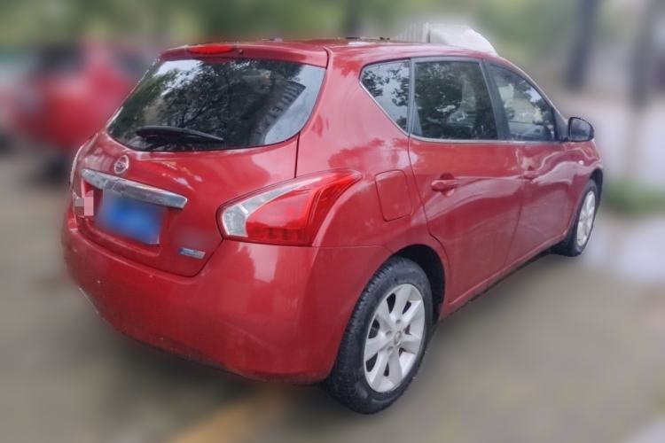 Used Nissan Tiida 2011 1.6L CVT Comfort Model Rear Right 45 Deg