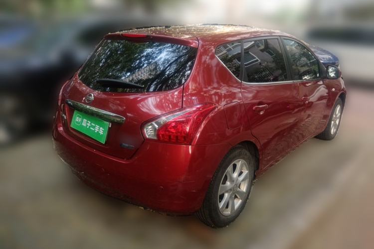 Used Nissan Tiida 2011 1.6L CVT Smart Version Rear Right 45 Deg