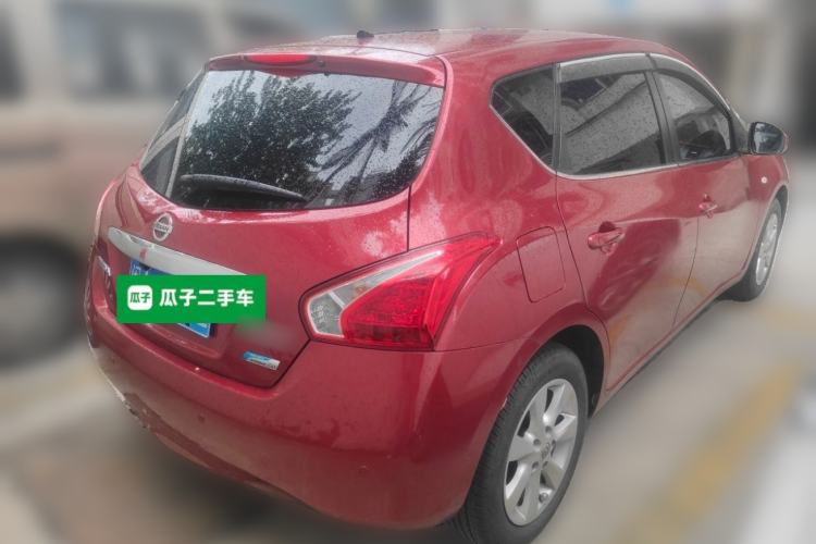 Used Nissan Tiida 2011 1.6L CVT Comfort Model Rear Right 45 Deg
