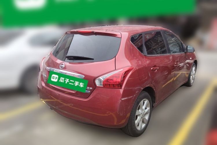 Used Nissan Tiida 2011 1.6L CVT Comfort Model Rear Right 45 Deg