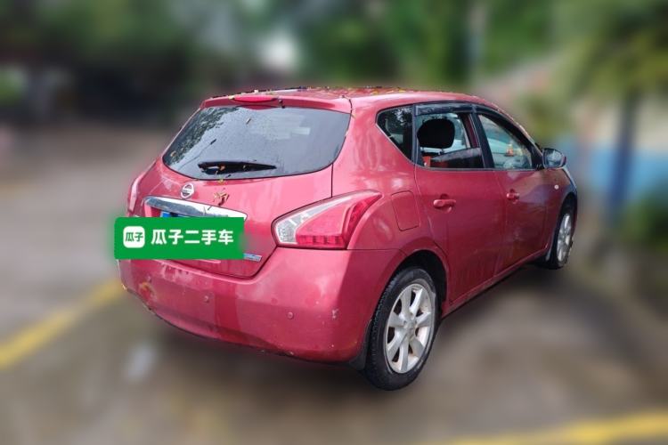 Used Nissan Tiida 2011 1.6L CVT Comfort Model Rear Right 45 Deg