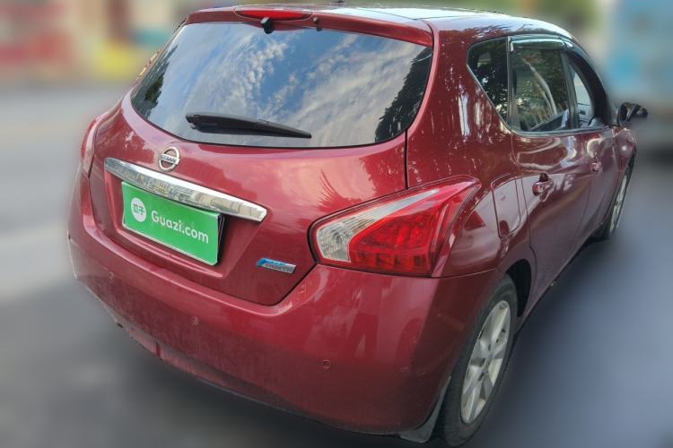 Used Nissan Tiida 2011 1.6L CVT Comfort Model Rear Right 45 Deg