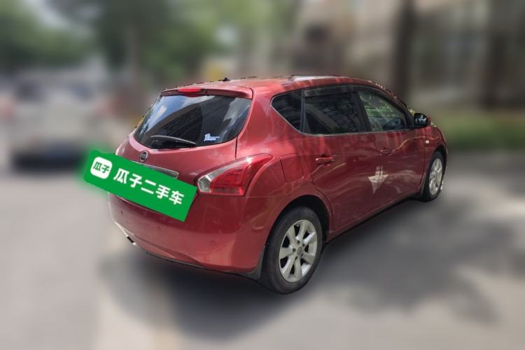 Used Nissan Tiida 2011 1.6L CVT Smart Version Rear Right 45 Deg