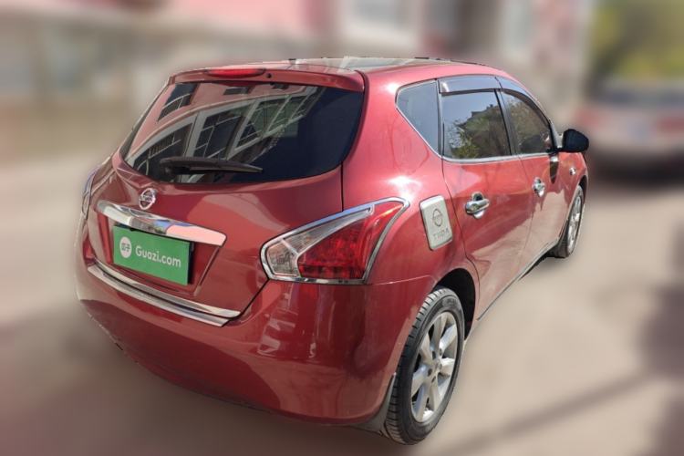 Used Nissan Tiida 2011 1.6L CVT Smart Version Rear Right 45 Deg