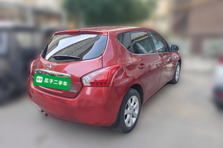 Used Nissan Tiida 2011 1.6L CVT Smart Version Rear Right 45 Deg