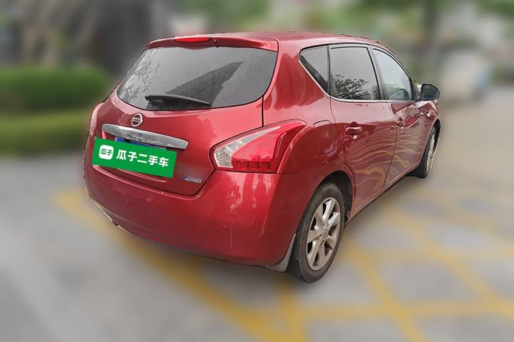 Used Nissan Tiida 2011 1.6L CVT Smart Version Rear Right 45 Deg