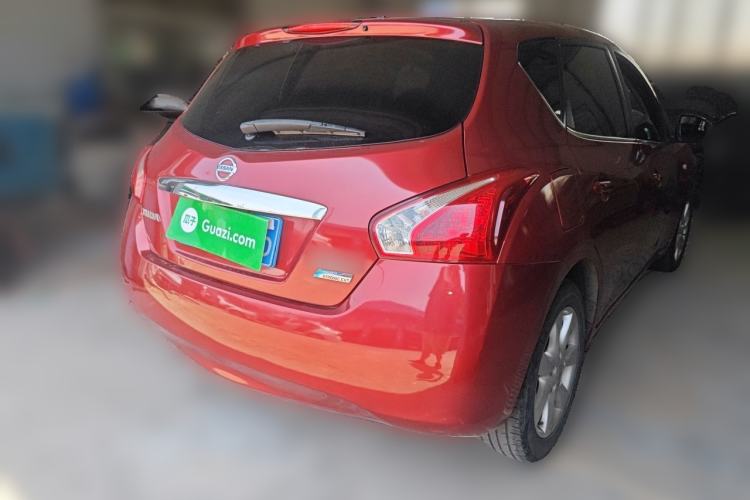 Used Nissan Tiida 2011 1.6L CVT Smart Version Rear Right 45 Deg