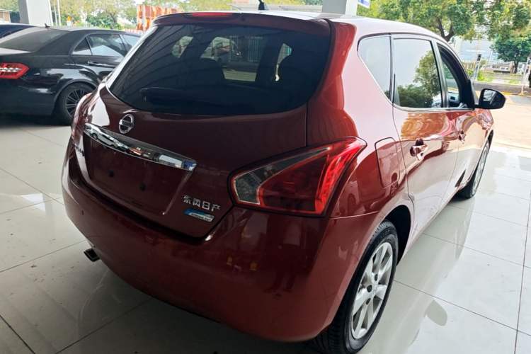 Used Nissan Tiida 2011 1.6L CVT Smart Version Rear Right 45 Deg