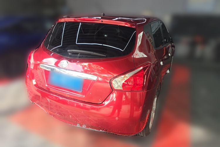 Used Nissan Tiida 2011 1.6L CVT Smart Version Rear Right 45 Deg