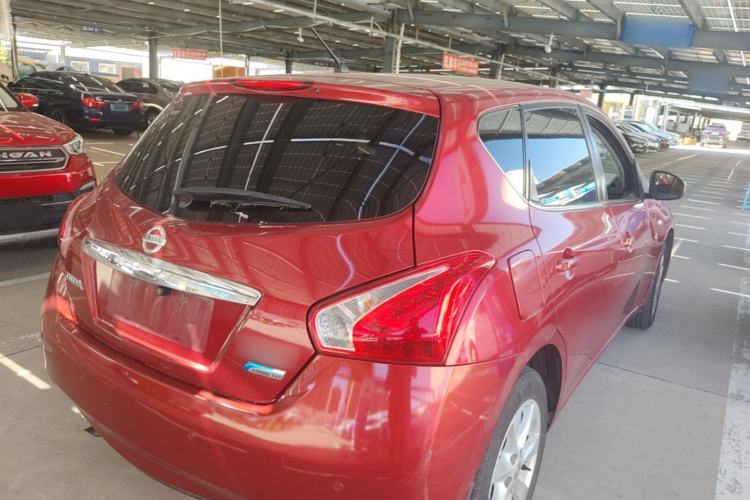 Used Nissan Tiida 2011 1.6L CVT Comfort Model Rear Right 45 Deg