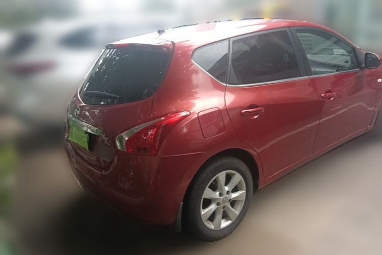 Used Nissan Tiida 2011 1.6L CVT Smart Version Rear Right 45 Deg
