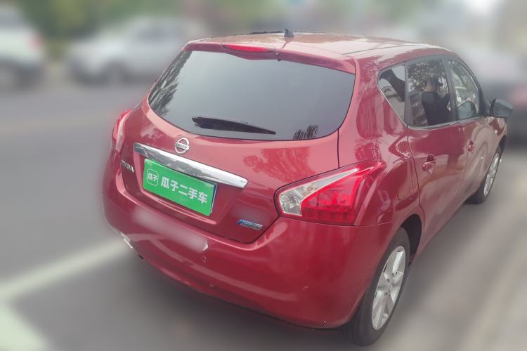Used Nissan Tiida 2011 1.6L CVT Comfort Model Rear Right 45 Deg