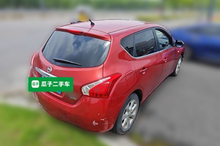 Used Nissan Tiida 2011 1.6L CVT Smart Version Rear Right 45 Deg