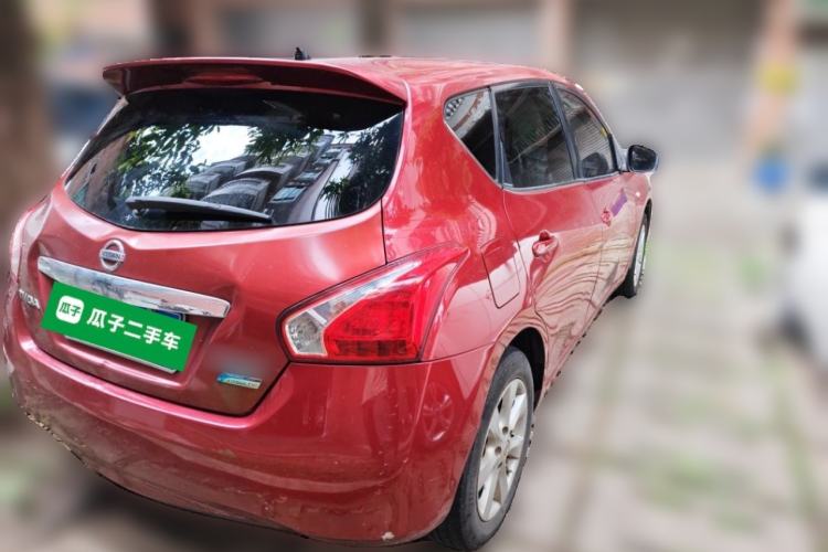 Used Nissan Tiida 2011 1.6L CVT Smart Version Rear Right 45 Deg